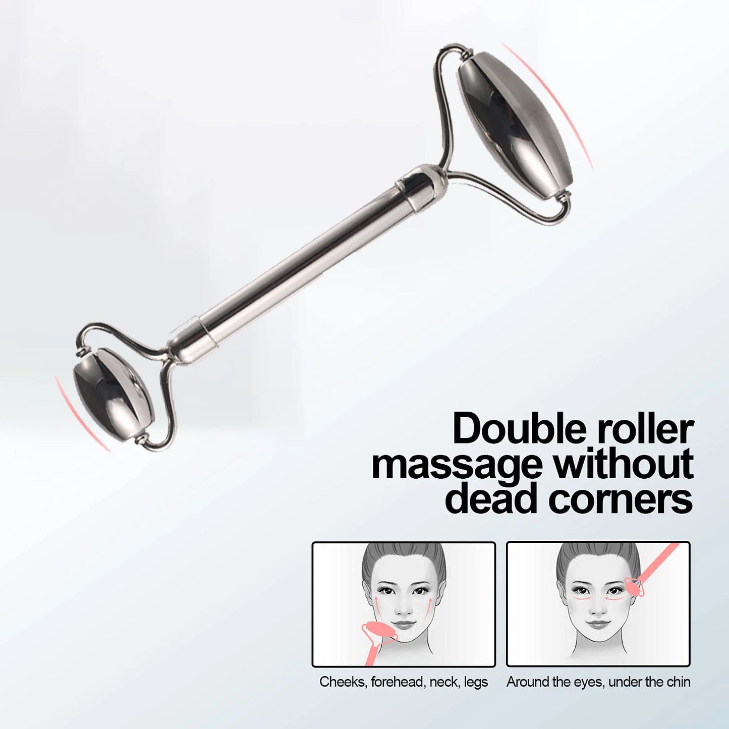 Ice Roller & Gua Sha Face Tool Set
